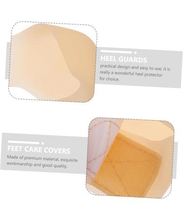 FOMIYES 4 Pairs Heel Protector - Gel Cushion Sleeve Pads for Cracked Heels - Silicone Heel Guards for High Heels - Comfortable Foot Relief - Buy Online on GoSupps.com