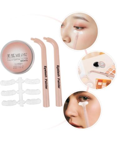 1 Set Eye Makeup Aid Lower Eyelash Stamps Lash Stamp for Lower Lashes Lower Lashes Stamp for Women Reusable Eyelash Stencils Makeup Tool for Women Eye Makeup Tool minkissy 12.00X3.50X2.50CM - Buy Online on GoSupps.com