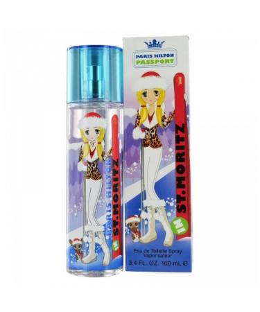 Passport St. Moritz By Paris Hilton For Women's Eau De Toilette 3.4 Fl OZ 100 ML