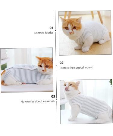 NOLITOY 3pcs Cat Postoperative Clothing Four Seasons The Cat Sx3pcs Sky-bluex3pcs - Buy Online on GoSupps.com