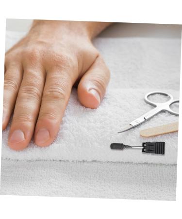 Ipetboom Nail Polisher Nails Tools Nail Cuticle Bit Nail Art Drill Bits Nails Drill Bits Para U as Black Suits Nail Grinding Bits Nail Art Tool Pedicure Tungsten Steel Accessories - Buy Online on GoSupps.com