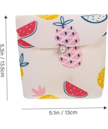 Healifty 6 Pcs Teens Napkin Storage Bag Menstrual Pads Organizer Wallet - Portable Period Pouch for Women - Toallas Sanitarias Para Mujer - Buy Online on GoSupps.com