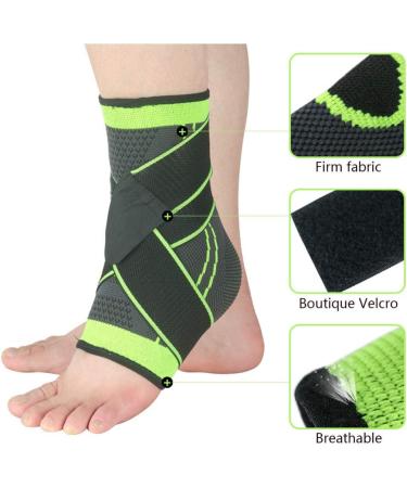 Ankle Brace for Sprains | Premium Ankle Support Sleeve & Pads for Basketball | Warmth & Protection - Buy Online on GoSupps.com
