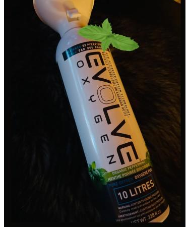 Flavored: 10L Pure Oxygen Canister | Flavored and Infused with Organic Peppermint. 99.7% Supplemental Oxygen Can | Patented Compact Compression Technology | Enhances Concentration Performance Energy & Recovery | Ideal for Sports Study & Travel | 2 Pack |  - Buy Online on GoSupps.com