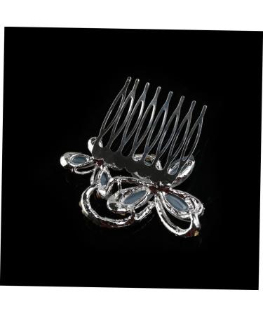 FRCOLOR Set of 2 Headgear Hair Clips Wedding Hair Accessories Hair Pin Hair Accessories Hair Clip Hair Pin Wedding Hair Comb Bridal Hair Comb Rhinestones Hair Accessories - Buy Online on GoSupps.com