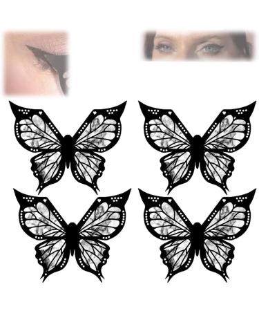 tesrgre Butterfly Stencil for Eyeliner Butterfly Eyeliner Stencil Butterfly Eye Makeup Stencil Butterfly Stencil Works 2Pcs 60 g (Pack of 1) - Buy Online on GoSupps.com