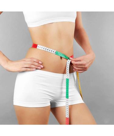 Soft Multicolor Tape Measure Set for Body Sewing and Craft - 60-inch/150-cm Dual Sided Measuring Tape with Snap Button Closure - Buy Online on GoSupps.com