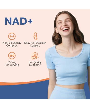Doctor's Recipes NAD Supplement Nicotinamide Riboside Resveratrol NMN Alternative for Anti-Aging w/Magnesium Glycinate & L-Tryptophan 650mg Per Serving Energy & Mood Boost 120 Vegan Capsules - Buy Online on GoSupps.com