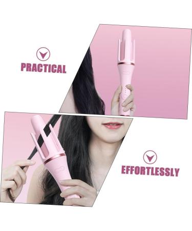 Beavorty 2pcs Fully Automatic Hair Curling Iron Hair Curler Tool Pink Nylon 32.50X5.50X5.50CMx2pcs Pinkx2pcs - Buy Online on GoSupps.com