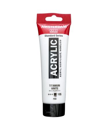 Amsterdam ACRY.Paint Titan WHTE  Titanium White  One Size Titanium White 4.06 Fl Oz (Pack of 1)