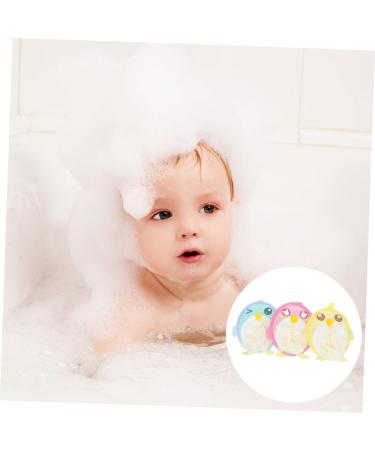 3pcs Cartoon Bath Towel & Flower Shower Balls - Fun Body Washing Tools & Bubble Makers - Buy Online on GoSupps.com