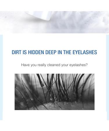 50ml Eyelash Cleaner Foam - Best Shampoo for Eyelash Extensions & Natural Lashes | Makeup Remover for Salon & Home Use - Buy Online on GoSupps.com