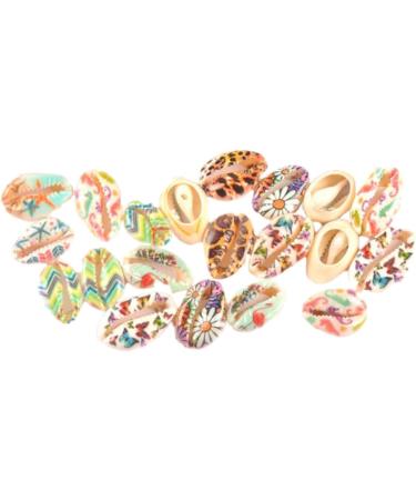 40 Pcs Leopard Earrings for Women Beach Spiral Craft Charms Beads for Bracelets Flower Earrings for 1.9x1.6x1cmx3pcs Colorfulx3pcs - Buy Online on GoSupps.com