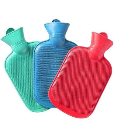 MAIES Hot Water Bottles | Durable Rubber Hot Water Bottle for Heat Preservation | Ideal for Comfort & Pain Relief - Buy Online on GoSupps.com
