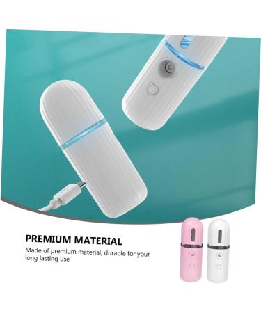 BELLIFFY 2pcs Moisturizing Sprayer Mini Face Sprayer Mist Sprayer Humidifier USB Face Handy Sprayer Abs - Buy Online on GoSupps.com