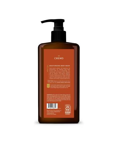 Cremo Rich-Lathering Golden Amber Body Wash for Men Notes of Red Currant Pineapple Ambergris and Moss 32 Fl Oz - Buy Online on GoSupps.com