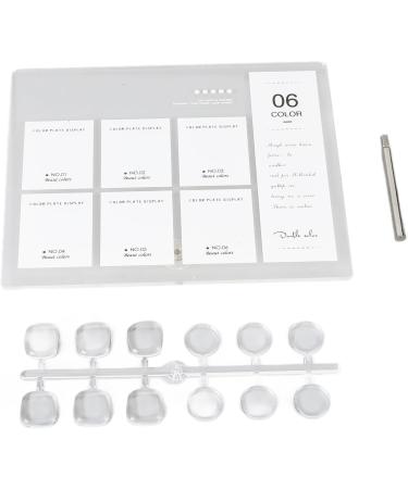 6 Color Acrylic Nail Art Display Board Perfect Presentation with Gems Beads and Rhinestones Broad Application for Salons and Home Use - Buy Online on GoSupps.com