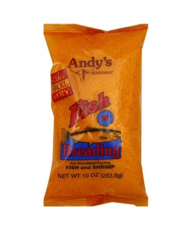 Andy's Breading Fish Red (Package of 6) 10 Ounce (Pack of 6)