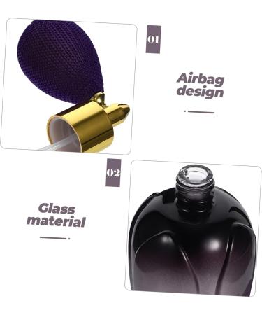 Didiseaon Cosmetic Containers Perfume Bottle Fine Mist Purple Glass Light Bulb Travel Travel Cosmetic Containers 130 ml Purple - Buy Online on GoSupps.com