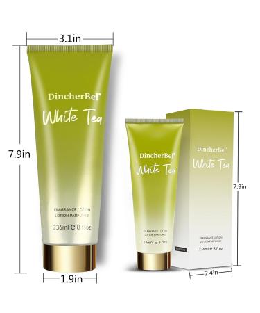 Camellia Oil Moisturizing Body Lotion - Ultra Moisturizer for Men Women & Children | 8 oz White Tea - All Skin Types - Buy Online on GoSupps.com