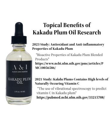 Buy Pure Kakadu Plum Oil Vitamin C Serum - 2 oz | Best Anti-Aging & Brightening Formula for Radiant Skin - International Shipping Available - Buy Online on GoSupps.com