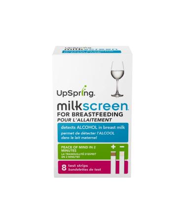 Enfamil UpSpring Milkscreen for Breastfeeding Detects Alcohol in Breast Milk 8ct