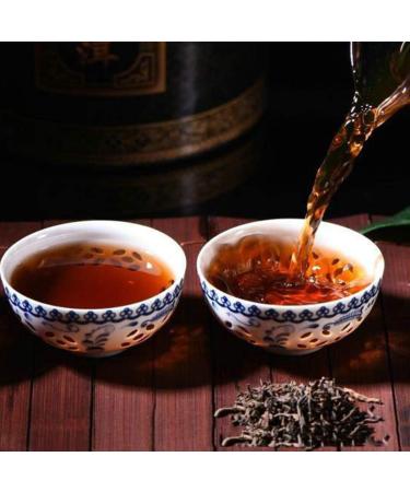 HELLOYOUNG 200g Th Pu-erh m r du Yunnan d'origine chinoise Feuilles de th naturelles et biologiques sans additifs aliments verts avec un ar me riche - Buy Online on GoSupps.com