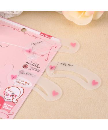 3pcs Eyebrow Stencil Eyebrow Drawing Grooming Stencil Makeup Tool Eyebrow Template Helper Tool - Buy Online on GoSupps.com
