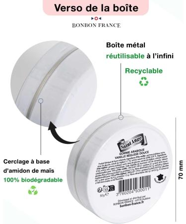 Saint-Ange Pastilles | 100% French Traditional Candies (Licorice Vanilla) - Buy Online on GoSupps.com