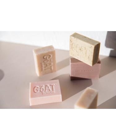 Goat Skincare Pure Goat's Milk Soap Bar with Chia Seed Oil - For Dry, Itchy, and Sensitive Skin - 100g, Paraben-Free - Buy Online on GoSupps.com