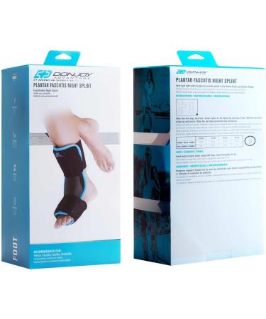 DonJoy Advantage Night Splint for Plantar Fasciitis & Achilles Tendonitis - Rigid Support Lightweight Pain Relief L/XL Size - International Shipping Available - Buy Online on GoSupps.com