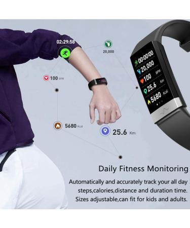 MorePro SpO2 Blood Oxygen Blood Pressure Heart Rate Monitor Waterproof Smart Watch - Buy Online on GoSupps.com