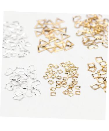 Healeved 6 Boxes Rivet Decoration Goldendoodle Accessories Gold Decor Diy Fingernail Patch Gold Trim Rhinestones Sequin Trim Metal Rivet Gold Circle Star Triangle Sequins Orange 3d - Buy Online on GoSupps.com