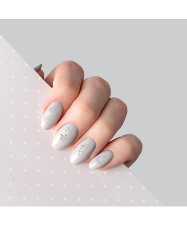 POPETPOP 4 Sets nail print template nail art stamping plates nail art equipment nail stamping stencils christmas nail DIY nail art tools Nail Polish Kit gel kit blush Stainless steel sponge - Buy Online on GoSupps.com