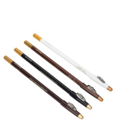 JTLB Hairdressing Pencil Set - 4 Pieces with Sharpener for Perfect Hairline & Beard Shaping | International Shipping - Buy Online on GoSupps.com