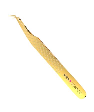AURA Monaco Eyelash Tweezers Madrid Premium Professional Eyelash Extension Lash Volume Extensions Professional Eyelash Tweezers Precise