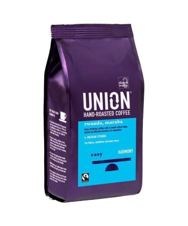 Union Hand-Roasted Fair Trade Roast Maraba Coffee from Rwanda - Hand-Filled (227G)