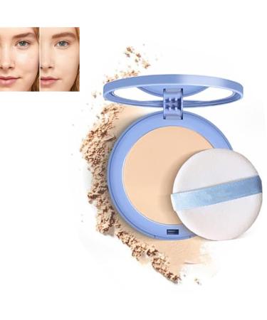 2024 New Confideince Matte Wet and Dry Powder - Matte Smooth Setting Powder Makeup GAGK Matte Perfection Pressed Powder GAGK Lasting Waterproof Makeup (#01 CLASSIC IVORY 1pcs) #01 Classic Ivory 1 g (Pack of 1)