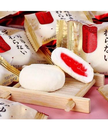Strawberry Marshmallows Juice Cheese filling cotton Candy Assorted fruit fudge Delicious soft candy Japanese Specialty Snack Food wedding sweets candy healthy dessert Chinese Casual Snack gift (1000g) - Buy Online on GoSupps.com