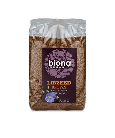 Biona Organic Linseed Brown 500g