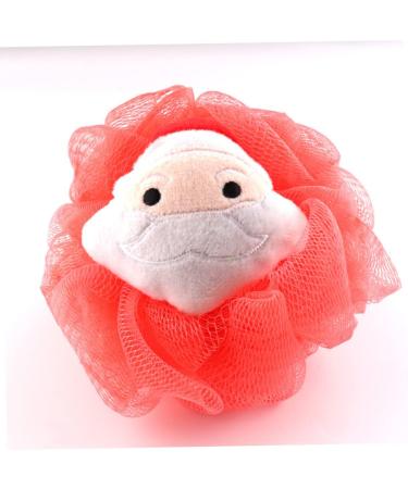 Beaupretty 4pcs Bath Ball & Flower Loofah Set - Snowflake Bath Sponges & Christmas Accessories for Kids - Buy Online on GoSupps.com