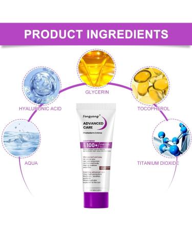 Fengyang Sun screen SPF 100 sunscreen and antiageing sunscreen moisture input in particular for all skin types - Buy Online on GoSupps.com