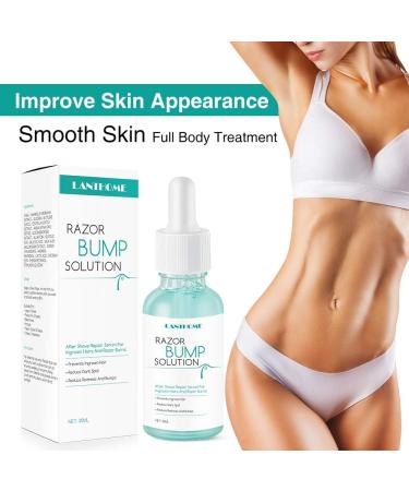 Razor Bumps Solution Skin Ingrown Hair Solution Bumps Reduce Redness Dark Spot 30ml - Buy Online on GoSupps.com