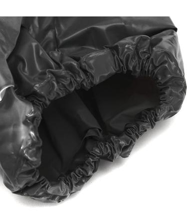 XX-Large Black Heavy Duty Sauna Suit for Men and Women - Weight Loss, Exercise, Slimming, Gym Fitness, Anti-Rip Sweat Suit - Buy Online on GoSupps.com