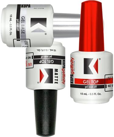 GelFinity Soak Off Gel Topcoat Gloss (No-Wipe) 0.5oz/15mL - Long-lasting Shine for Nails - Buy Online on GoSupps.com