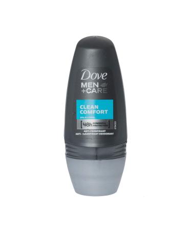 Dove Men+Care Deo Roll-on Clean Comfort 50 ml clean comfort 1.69 Fl Oz (Pack of 1)