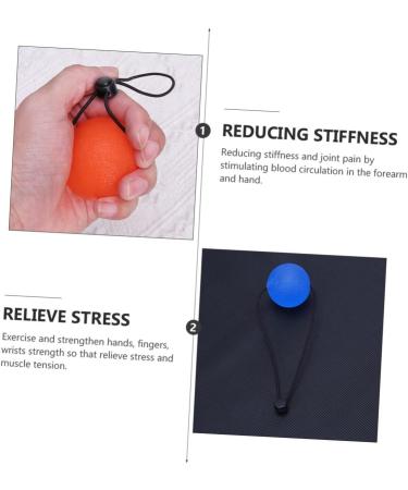 TOVINANNA 3-Piece Handwritten Decompression Squeeze Balls | Finger Strength Trainer & Power Exercise Balls for Strengthening & Relaxation - Buy Online on GoSupps.com