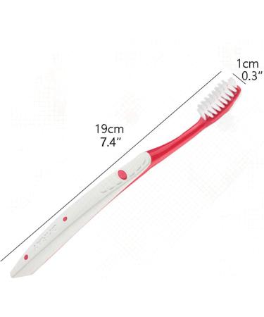 Zumaha Men's Loose 4-Pack Toothbrushes Deep Cleaning Plaque & Stain Removal with Tongue Cleaner - Buy Online on GoSupps.com