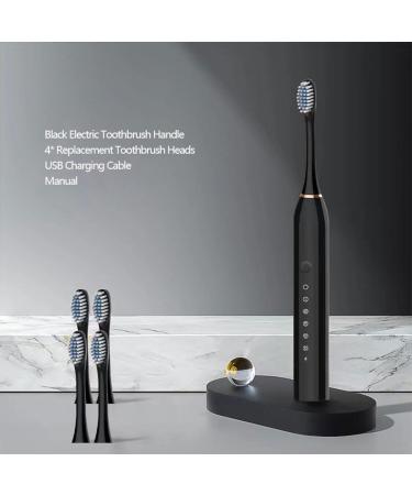 Two Pack Rechargeable Electric Toothbrushes for Adults & Teens - 8 Brush Heads Included | International Shipping - Buy Online on GoSupps.com