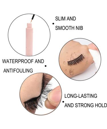 Super Strong Lash Glue - Waterproof, Latex-Free Adhesive for Sensitive Eyes | Transparent - Buy Online on GoSupps.com